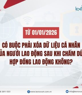 Từ 01/01/2026: Có buộc phải xóa dữ liệu cá nhân của người lao động sau khi chấm dứt Hợp đồng lao động không?