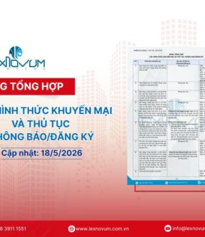Khuyến mại giảm giá, tặng quà, rút thăm trúng thưởng…? Xem ngay thủ tục trước khi chạy chương trình nhé!