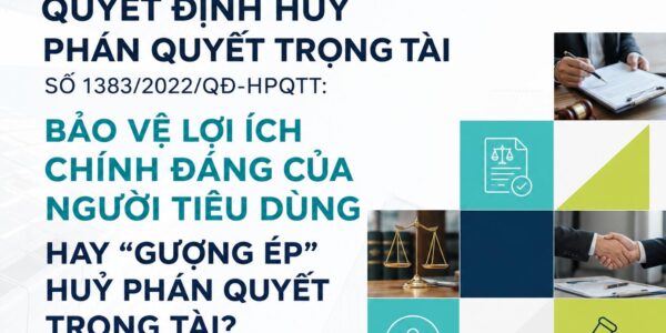 Quyết định hủy phán quyết trọng tài số 1383/2022/QĐ-HPQTT: Bảo vệ lợi ích chính đáng của người tiêu dùng hay “gượng ép” huỷ phán quyết trọng tài?