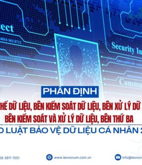 Phân định chủ thể dữ liệu, bên kiểm soát dữ liệu, bên xử lý dữ liệu, bên kiểm soát và xử lý dữ liệu, bên thứ ba theo Luật Bảo vệ dữ liệu cá nhân 2025