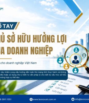 [Tài liệu miễn phí] Sổ tay Chủ sở hữu hưởng lợi – Công cụ thực hành cho doanh nghiệp